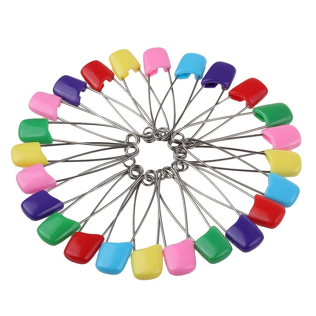 Pin For Kid Using Haifly Baby Pins Nappy Pins Colored Safety Pins Child Infant Kids ...