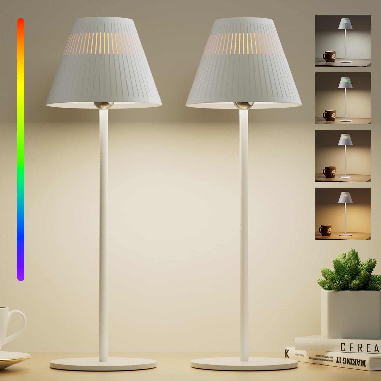 Google Led Pallets Pallet – Lighting – Rechargeable LED Table Lamps, RGB Color Lights ...